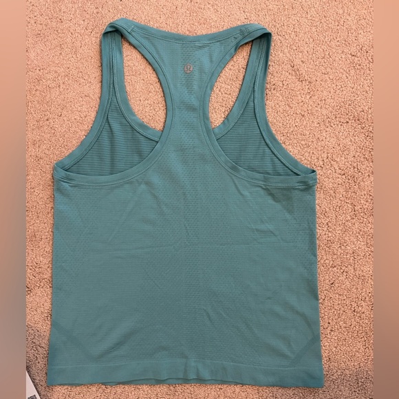 Lululemon Swiftly Tech RB Tank 2.0 *Race Tidal Teal Size 6 - Picture 2 of 3